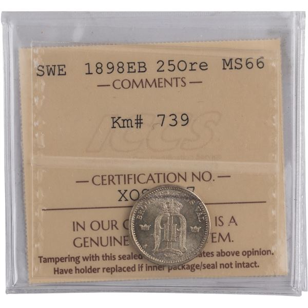 Sweden 1898 EB 25 Ore