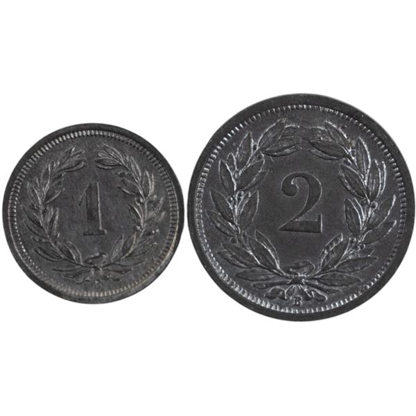 Switzerland 1944-46 (2 Pieces)