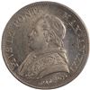 Image 1 : Vatican 1866 R Silver 1 Lira