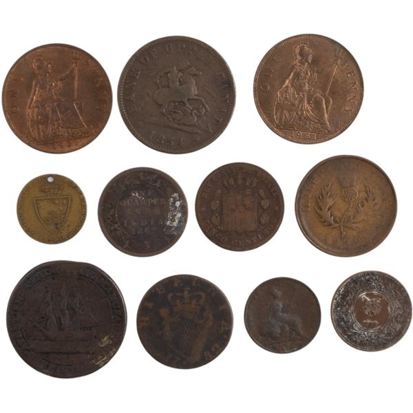 World Mixed Lot (11 pieces)