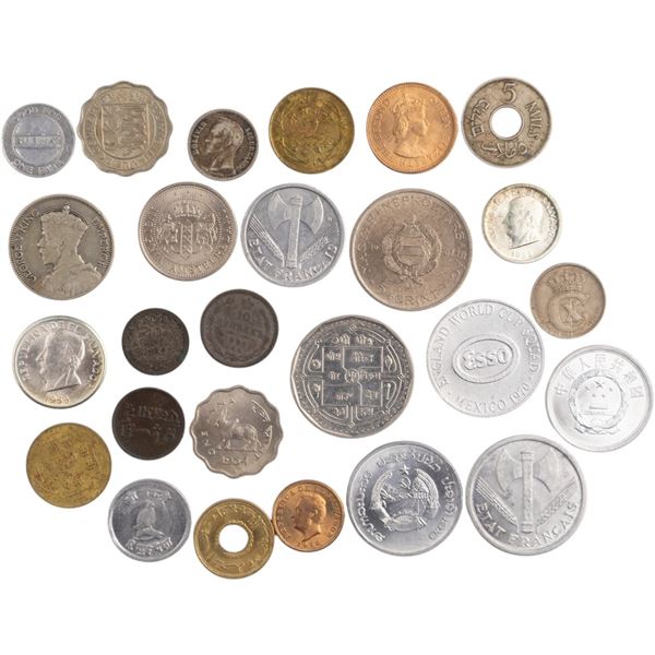 World Mixed Lot Cyprus, Palestine, Russia Etc. (25 Pieces)