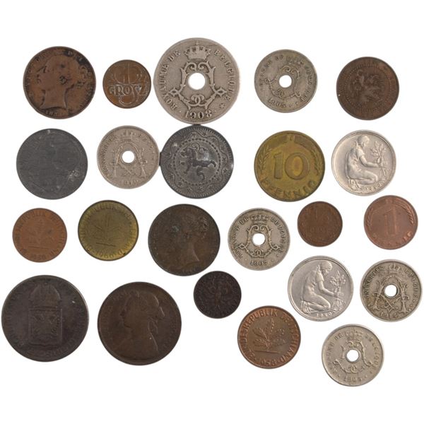 World Mixed Lot Germany, Great Britain Etc. (23 Pieces)