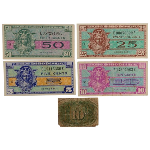 United States 1863-1951 (5 Pieces)