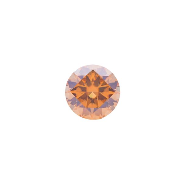 Dazzling 5 Ct VVs1 Champagne Moissanite Solitaire