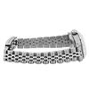Image 8 : Rolex Ladies Stainless Steel Pyramid Diamond Bezel Date Watch