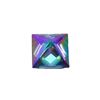 Image 4 : Huge 5 Ct VVs1 Russian Color Change Lab Simulated Alexandrite Solitaire