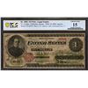 Image 1 : 1862 $1 Legal Tender Note PCGS 15