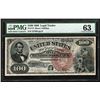 Image 1 : 1880 $100 Legal Tender Note PMG 63