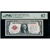 Image 1 : 1928 $1 Legal Tender Note PMG 67EPQ