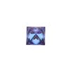 Image 4 : Dazzling 3 Ct VVs1 Sapphire Blue Fire Moissanite Solitaire