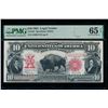 Image 1 : 1901 $10 Bison Legal Tender Note PMG 65EPQ