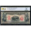 Image 1 : 1901 $10 Bison Legal Tender Note PCGS 20