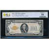 Image 1 : 1928 $100 Gold Certificate PCGS 58