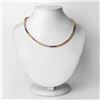 Image 3 : Plated 14KT Yellow Gold 11.65ctw Multi Color Sapphire Necklace