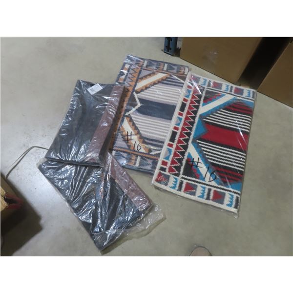 2 Horse Blankets and 2 Wool Pads 24 x 24