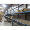 Image 1 : Pallet Racking 48" Deep:  13 Uppers 10 ft and 12 ft, 48 Side Rails with Wood Shelves.  Product Not
