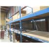 Image 7 : Pallet Racking 48" Deep:  13 Uppers 10 ft and 12 ft, 48 Side Rails with Wood Shelves.  Product Not