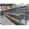 Image 9 : Pallet Racking 48" Deep:  5 Uppers 8 ft, 18 Side Rails with Wood Shelving. Product Not Included.