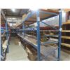 Image 1 : Pallet Racking 48" Deep:  5 Uppers 8 ft, 24 Side Rails with Wood Shelving.  Product Not Included.