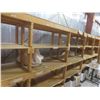 Image 3 : Wood Shelving 7 ft H × 28" D × 19 ft.  Product Not Included