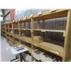 Image 4 : Wood Shelving 7 ft H × 28" D × 19 ft.  Product Not Included