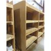 Image 1 : Wood Shelving 7 ft H × 48" D × 19 ft.  Product Not Included.