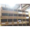 Image 4 : 3 Pigeon Hole Wood Cabinets 8 ft H × 6 ft W × 24" Deep, 2 with 12 Hole & 1 with 36 Hole.  Product