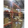 Image 6 : Pallet Racking 48" Deep:  4 Uppers 10 ft, 24 Side Rails 8 ft with Wood Shelving.  Product Not 