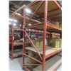 Image 8 : Pallet Racking 48" Deep:  4 Uppers 10 ft, 24 Side Rails 8 ft with Wood Shelving.  Product Not 