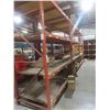 Image 1 : Pallet Racking 48" Deep:  4 Uppers 10 ft, 24 Side Rails 8 ft with Wood Shelving.  Product Not 