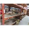 Image 3 : Pallet Racking 48" Deep:  4 Uppers 10 ft, 24 Side Rails 8 ft with Wood Shelving.  Product Not 