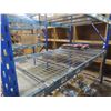 Image 6 : Pallet Racking 48" Deep:  4 Uppers 10 ft, 12 Side Rails 8 ft with Wire Mesh Shelving.  Product Not 