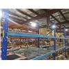 Image 8 : Pallet Racking 48" Deep:  4 Uppers 10 ft, 12 Side Rails 8 ft with Wire Mesh Shelving.  Product Not 