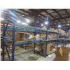 Image 1 : Pallet Racking 48" Deep:  4 Uppers 10 ft, 12 Side Rails 8 ft with Wire Mesh Shelving. Product Not 