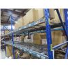 Image 6 : Pallet Racking 48" Deep:  4 Uppers 10 ft, 12 Side Rails 8 ft with Wire Mesh Shelving. Product Not 