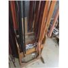 Image 6 : Wood Rack w/ Leather Straps and Accessories