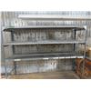 Image 1 : Metal Shelving Unit 6 ft H × 8 ft L × 27" Deep
