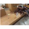 Image 3 : Wood Work Table 20" H × 96" x 48".  Product Not Included.