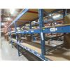 Image 4 : Pallet Racking 48" Deep:  5 Uppers 8 ft, 24 Side Rails 8 ft with Wood Shelving.  No Product