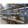 Image 3 : Pallet Racking 48" Deep:  5 Uppers 8 ft, 24 Side Rails 8 ft with Wood Shelving.  No Product Included