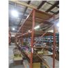 Image 7 : Pallet Racking 48" Deep: 5 Uppers 10 ft, 32 Side Rails 8 ft with Wood Shelving.  No Product