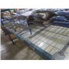 Image 3 : Pallet Racking 48" Deep:  5 Uppers 10 ft, 16 Side Rails 8 ft with Wire Mesh Shelving.  No Product In