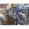 Image 4 : Pallet Racking 48" Deep:  5 Uppers 10 ft, 16 Side Rails 8 ft with Wire Mesh Shelving.  No Product In
