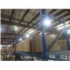 Image 5 : Pallet Racking 48" Deep:  5 Uppers 10 ft, 16 Side Rails 8 ft with Wire Mesh Shelving.  No Product In