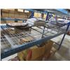 Image 6 : Pallet Racking 48" Deep:  5 Uppers 10 ft, 16 Side Rails 8 ft with Wire Mesh Shelving.  No Product In