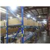 Image 7 : Pallet Racking 48" Deep:  5 Uppers 10 ft, 16 Side Rails 8 ft with Wire Mesh Shelving.  No Product In