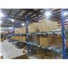 Image 1 : Pallet Racking 48" Deep:  5 Uppers 10 ft, 16 Side Rails 8 ft with 8 Wire Mesh Shelving.  No Product 