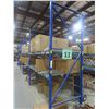 Image 2 : Pallet Racking 48" Deep:  5 Uppers 10 ft, 16 Side Rails 8 ft with 8 Wire Mesh Shelving.  No Product 