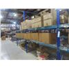 Image 4 : Pallet Racking 48" Deep:  5 Uppers 10 ft, 16 Side Rails 8 ft with 8 Wire Mesh Shelving.  No Product 
