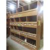 Image 5 : Wood Shelf Units 1 x 8 ft H × 32" D × 8 ft and 2 x 8FT H X 24" D X 8 ft.  No Product Included.